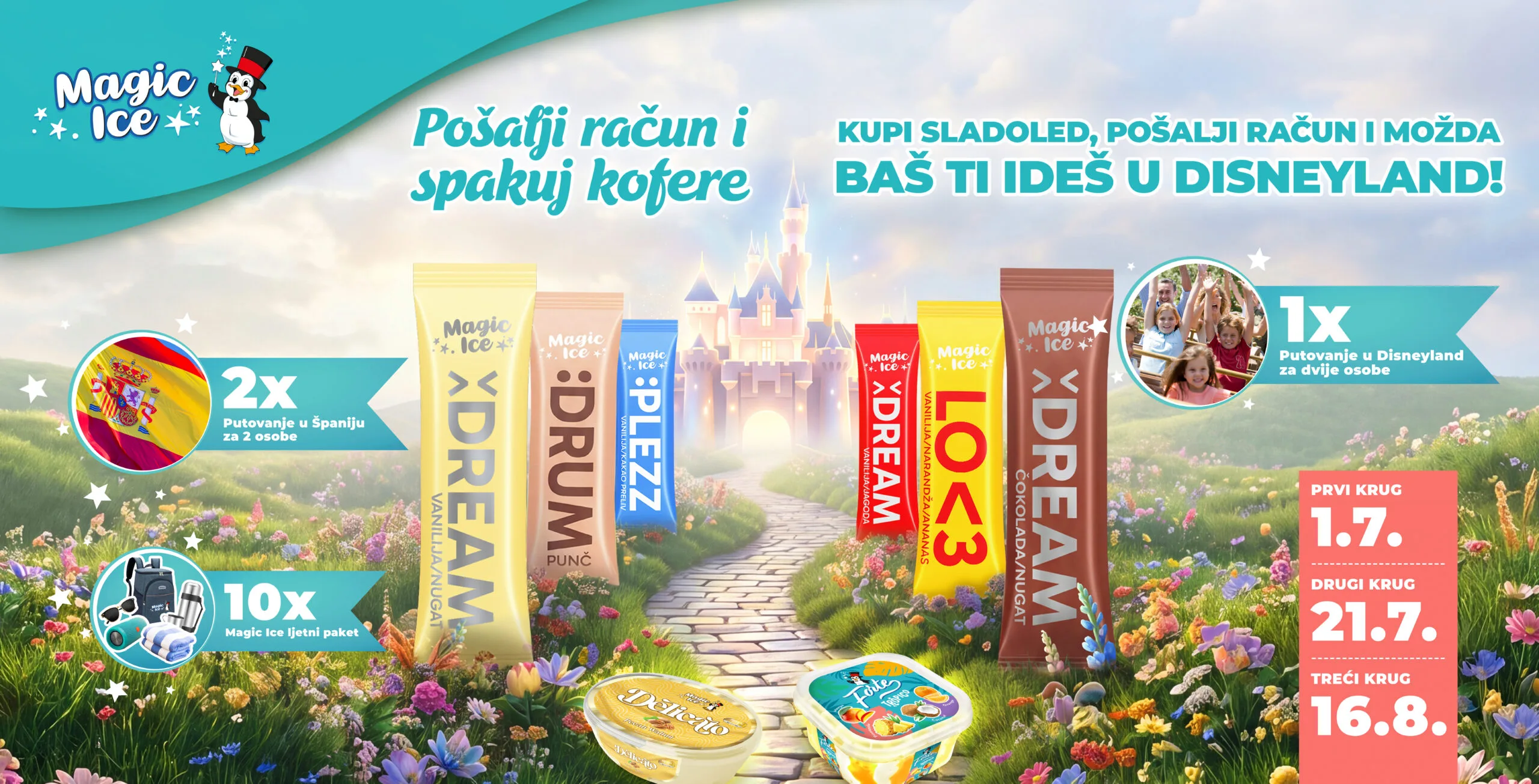 Mega Diskont nagradna igra MAGIC ICE od 15.6.2026. - str. 1