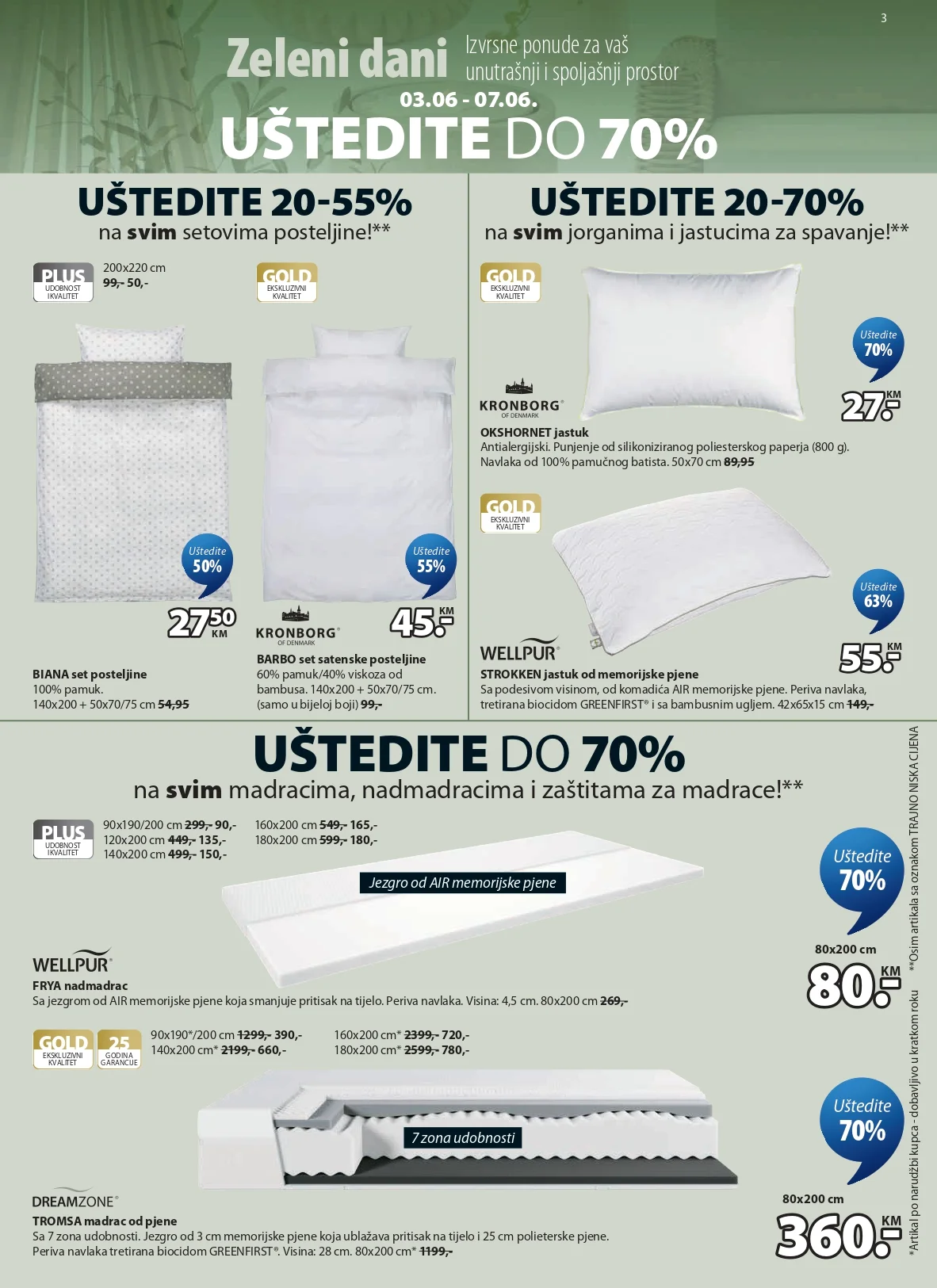 Jysk katalog RASPRODAJA 3-16.6.2026.