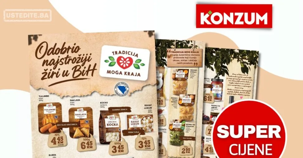 Konzum TRADICIJA MOGA KRAJA 16-22.6.2026.