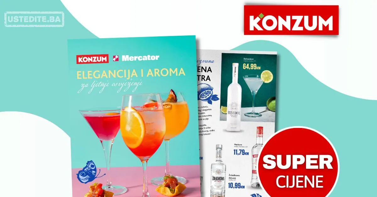 Konzum katalog ALKOHOLNA PIĆA 25.5-26.7.2026.