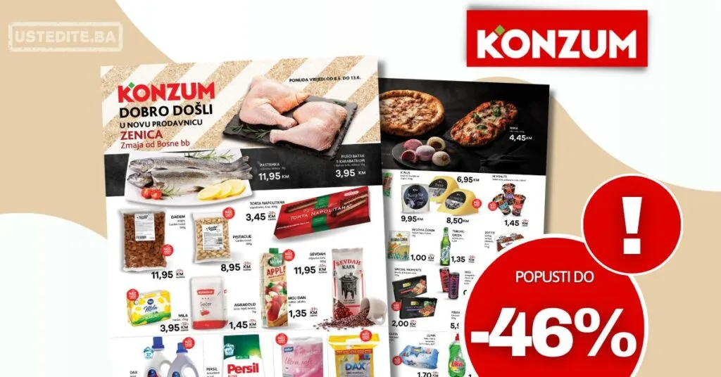 Konzum katalog ZENICA 8-13.6.2026. - str. 4
