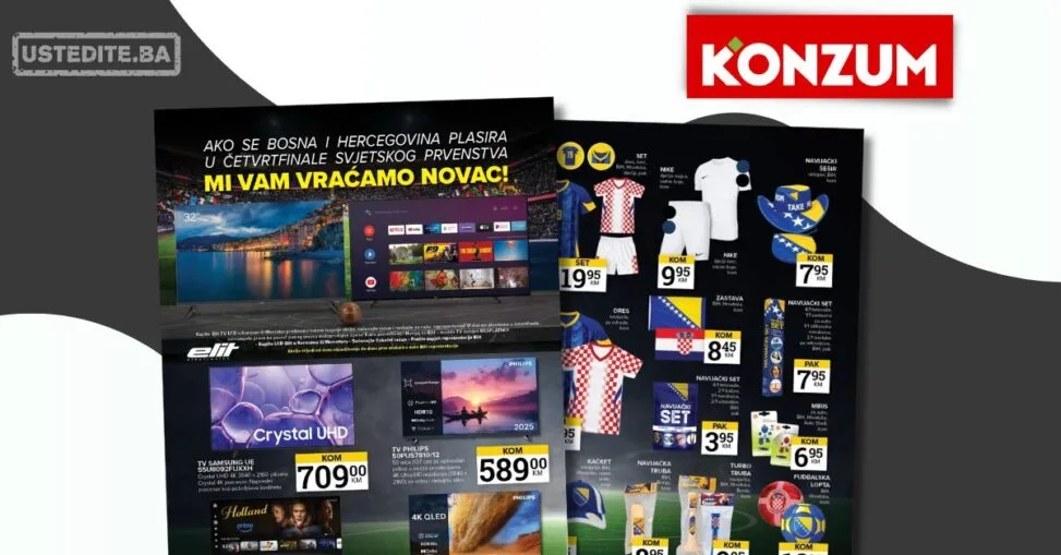 Konzum SVJETSKO PRVENSTVO 9-15.6.2026.
