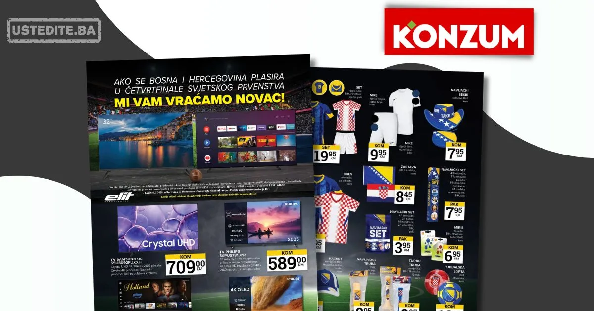 Konzum SVJETSKO PRVENSTVO 9-15.6.2026.
