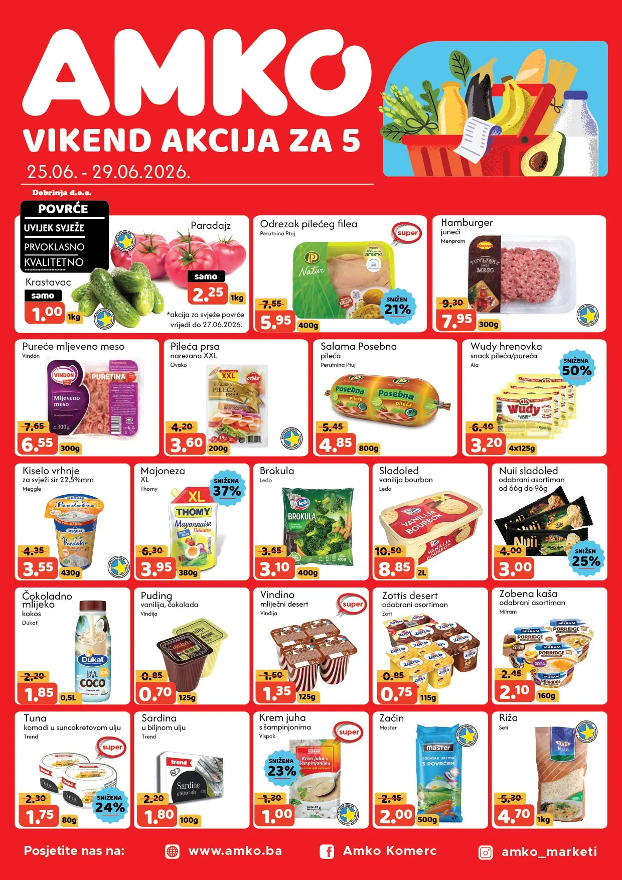 Amko vikend akcija 25-29.6.2026. - str. 1