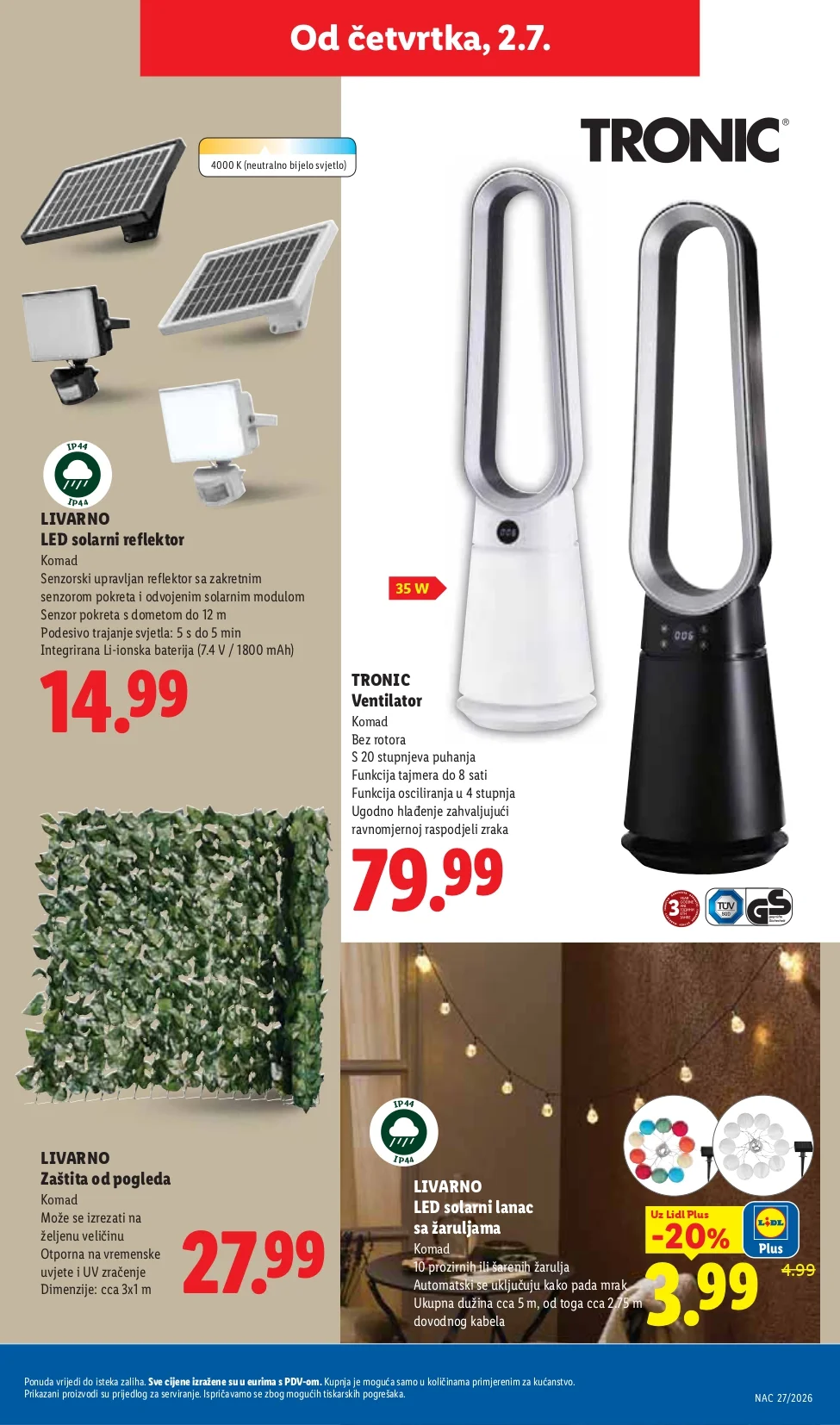 Lidl katalog HRVATSKA 29.6-5.7.2026. - str. 45