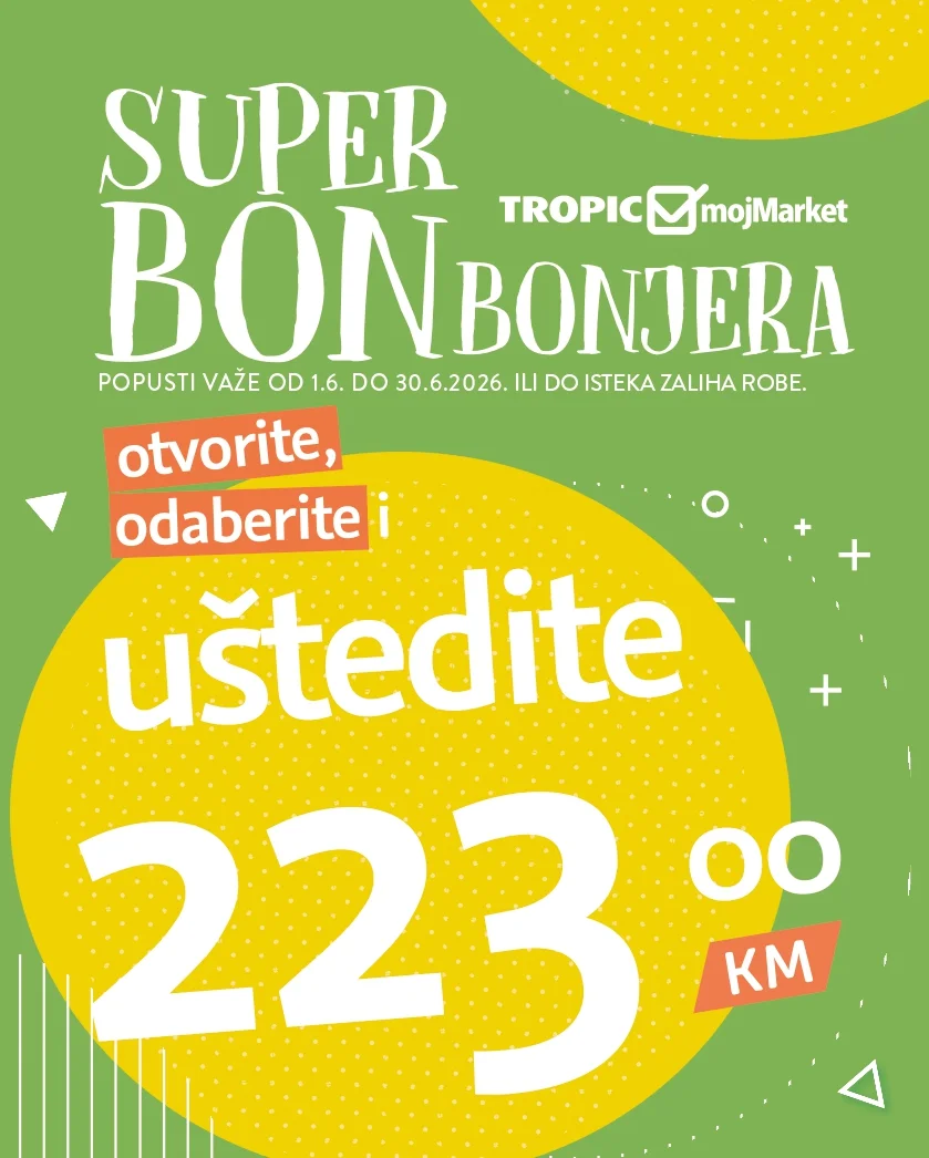 Tropic katalog SUPER BONBONJERA 1-30.6.2026.
