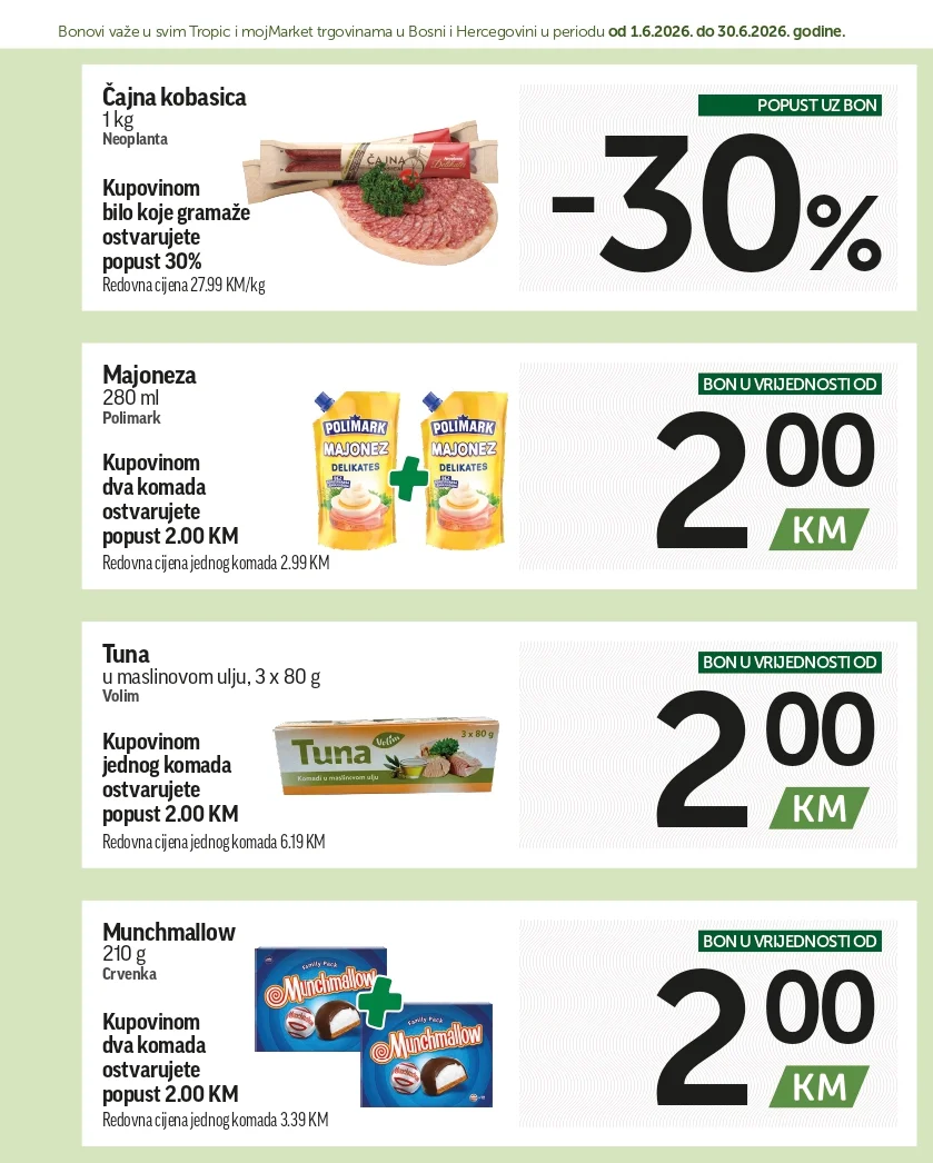 Tropic katalog SUPER BONBONJERA 1-30.6.2026.