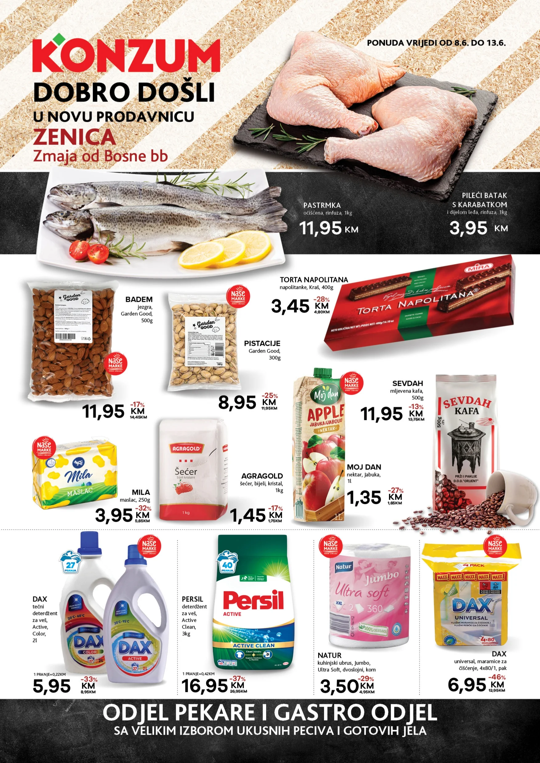 Konzum katalog ZENICA 8-13.6.2026. - str. 1