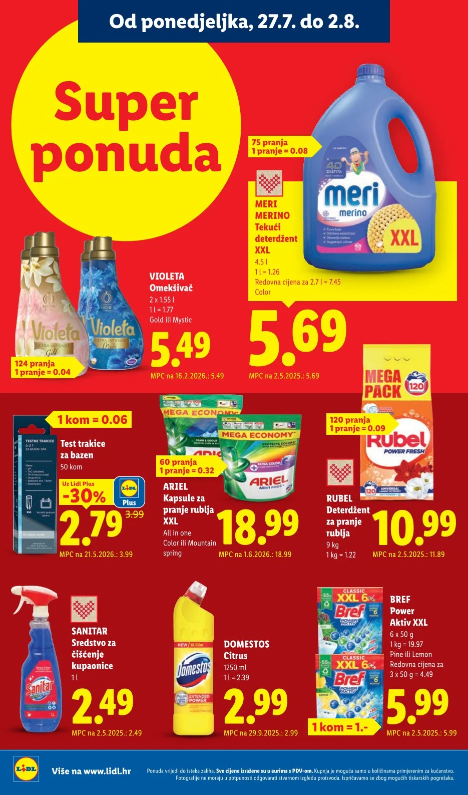 Lidl katalog HRVATSKA 27.7-2.8.2026. - str. 20