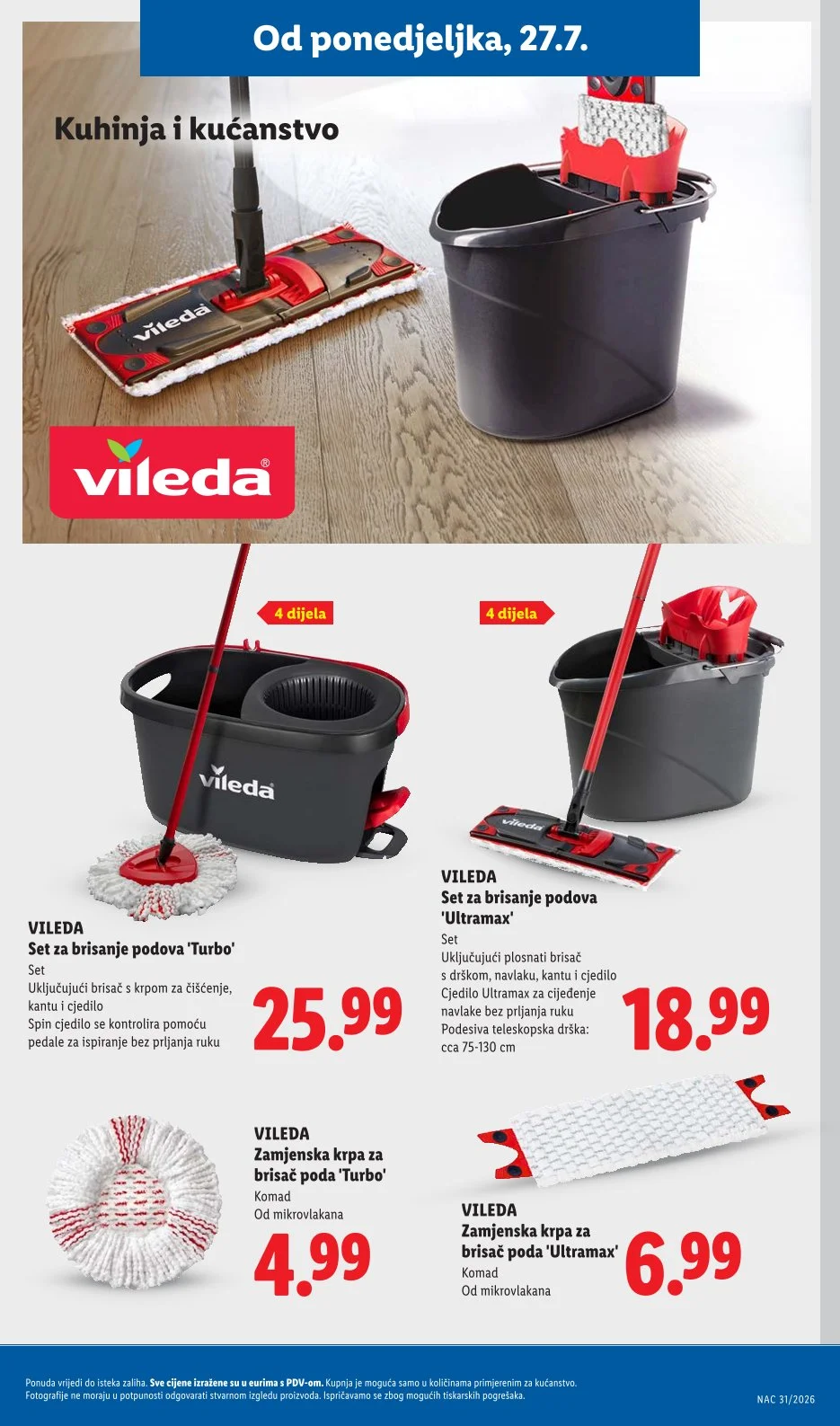 Lidl katalog HRVATSKA 27.7-2.8.2026. - str. 31