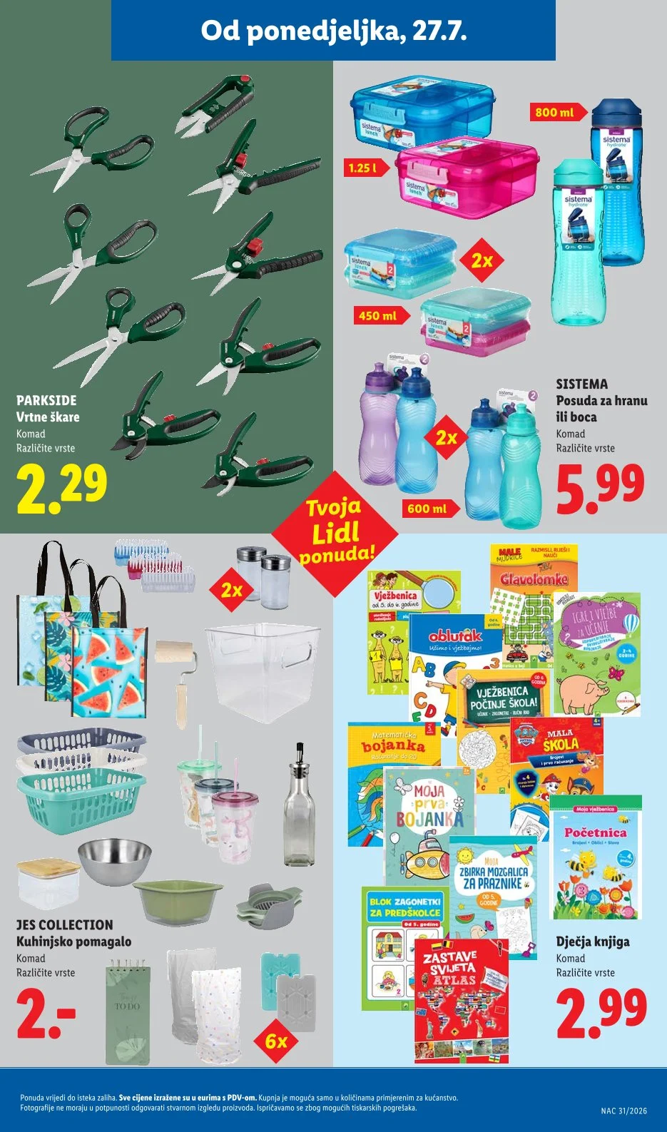 Lidl katalog HRVATSKA 27.7-2.8.2026. - str. 37