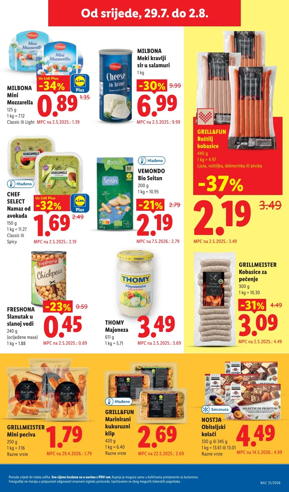 Lidl katalog HRVATSKA 27.7-2.8.2026. - str. 61