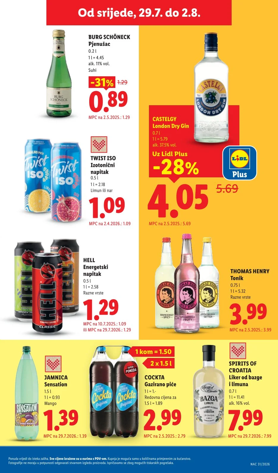 Lidl katalog HRVATSKA 27.7-2.8.2026. - str. 63