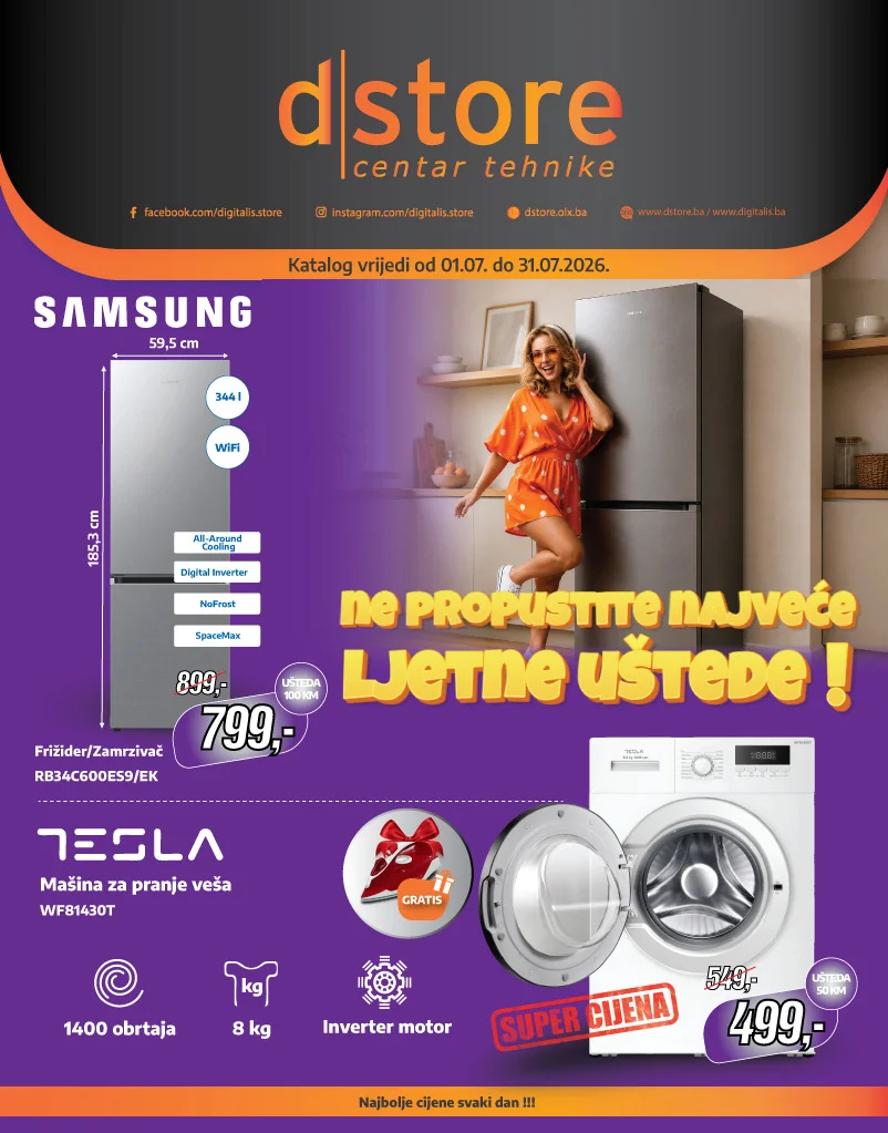 Dstore katalog 1-31.7.2026. - str. 1
