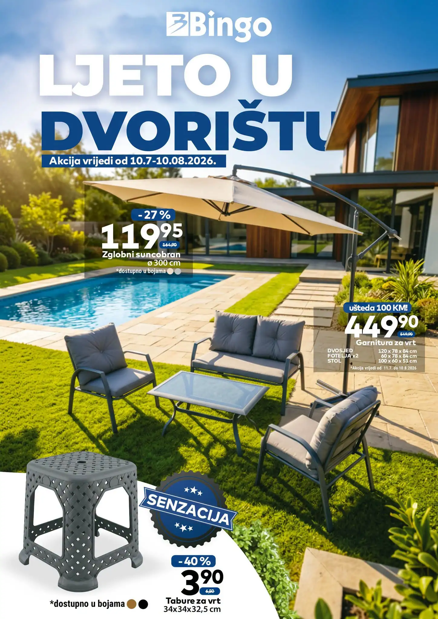 Bingo katalog LJETO U DVORIŠTU 10.7-10.8.2026. - str. 1