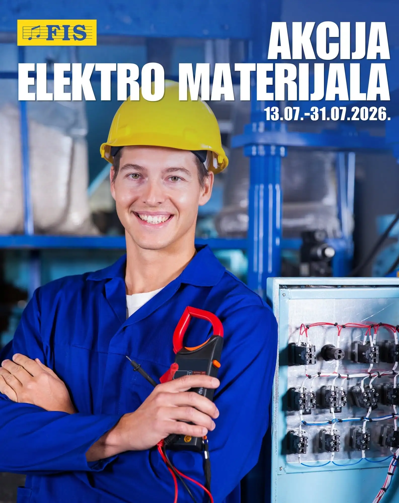 Fis akcija ELEKTRO MATERIJAL 13-31.7.2026. - str. 1