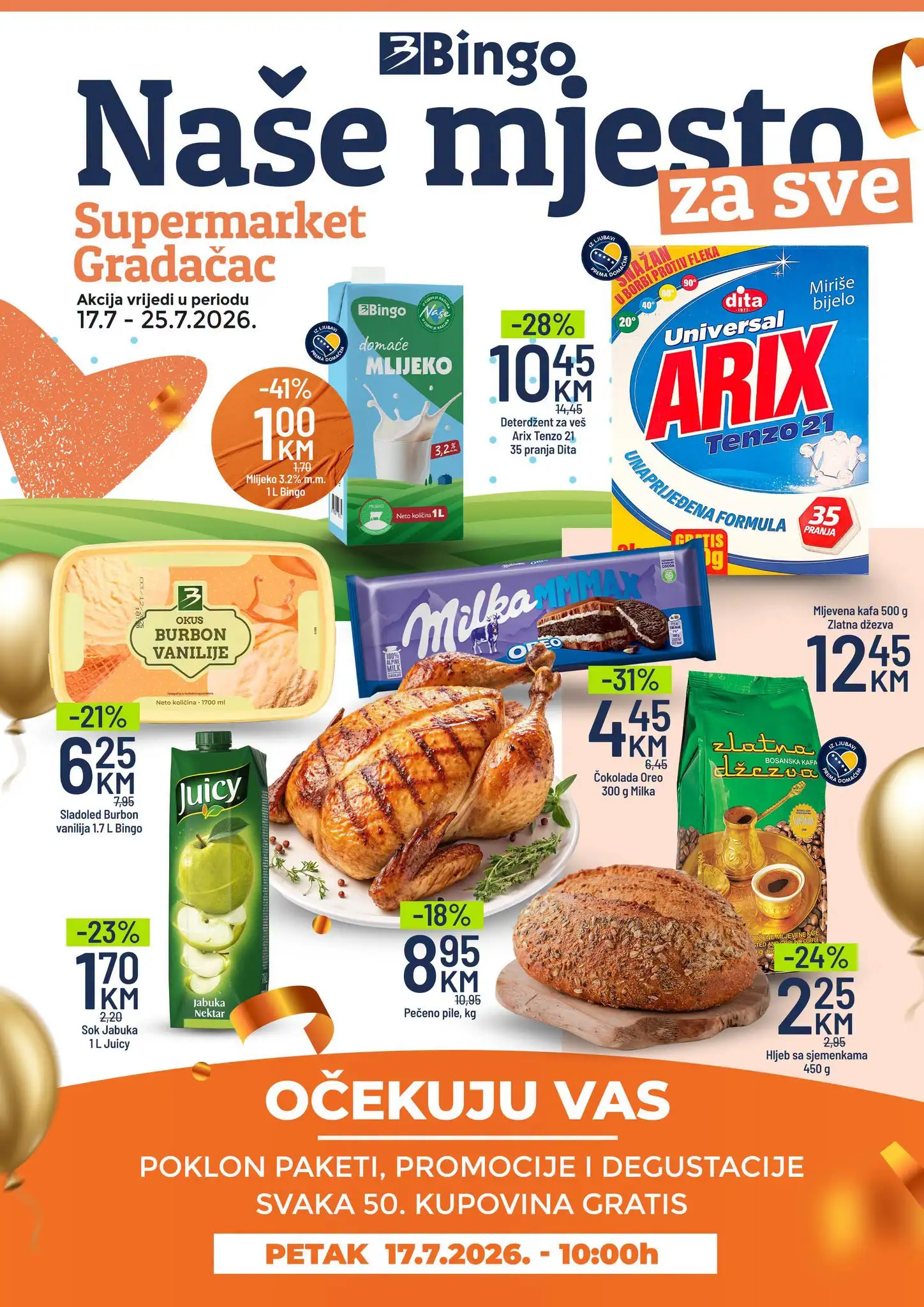 Bingo katalog OTVORENJE GRADAČAC 17-25.7.2026. - str. 1