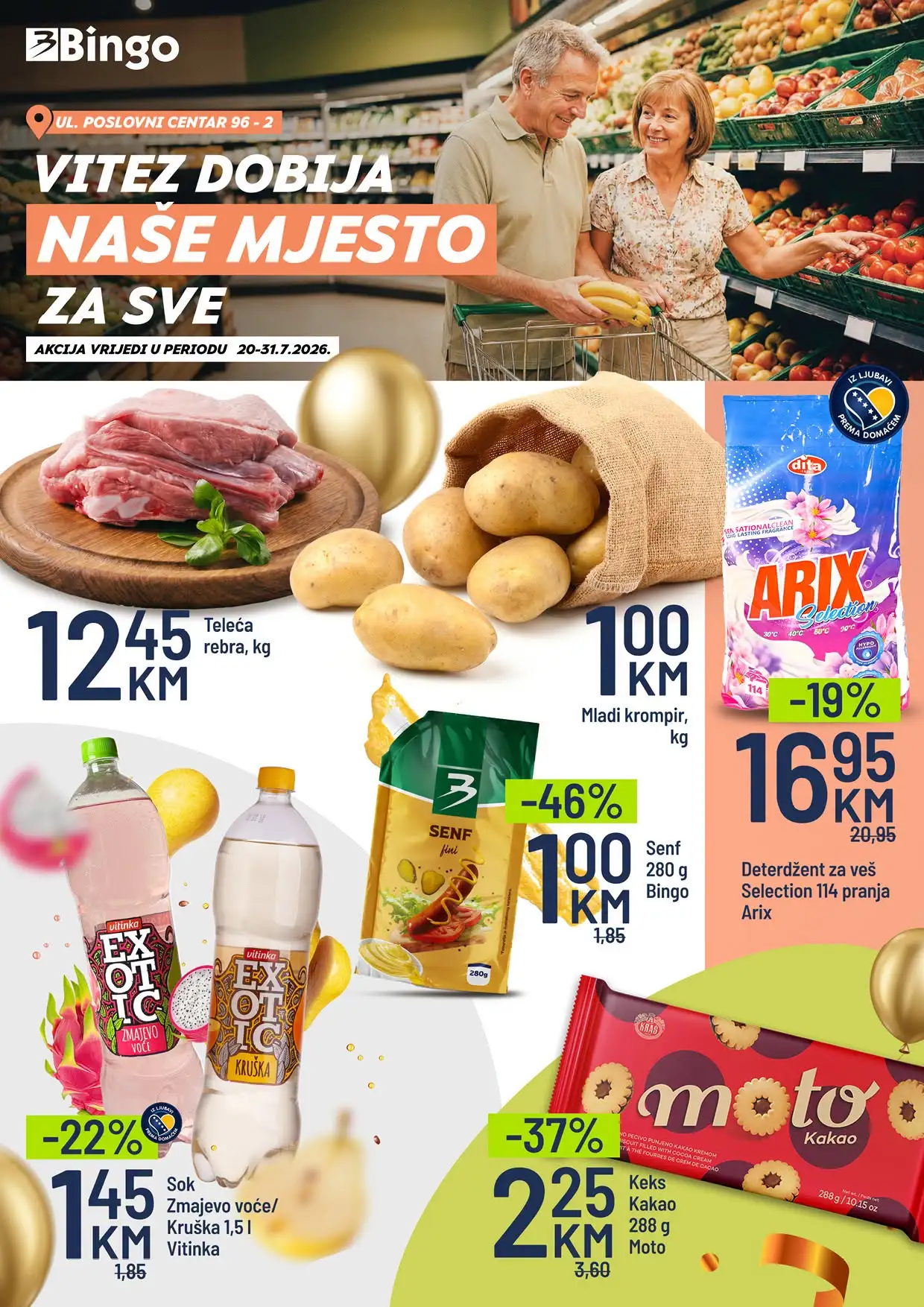 Bingo katalog VITEZ 20-21.7.2026. - str. 1