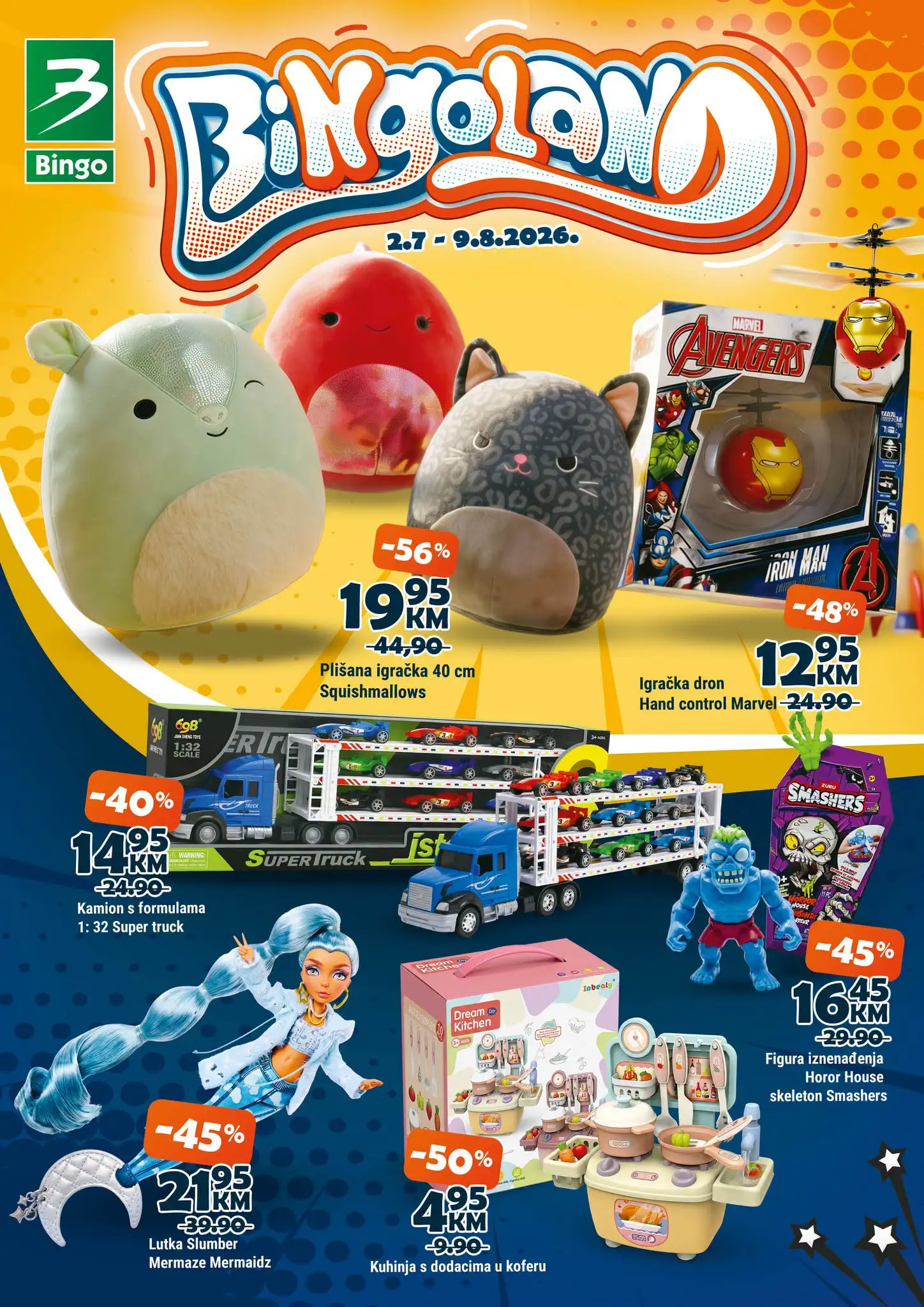 Bingo katalog BINGOLAND 2.7-9.8.2026. - str. 1