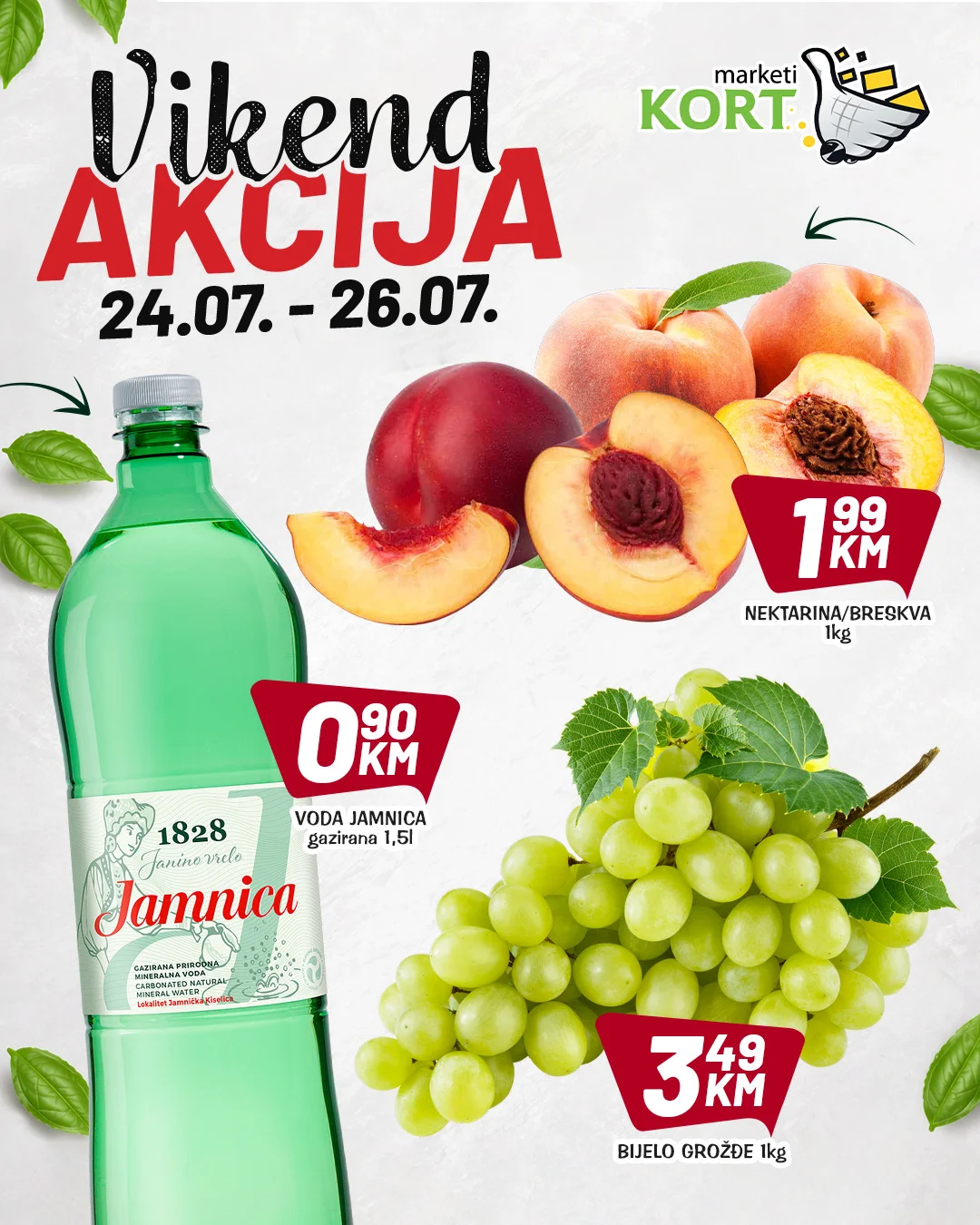 Kort vikend akcija 24-26.7.2026. - str. 2
