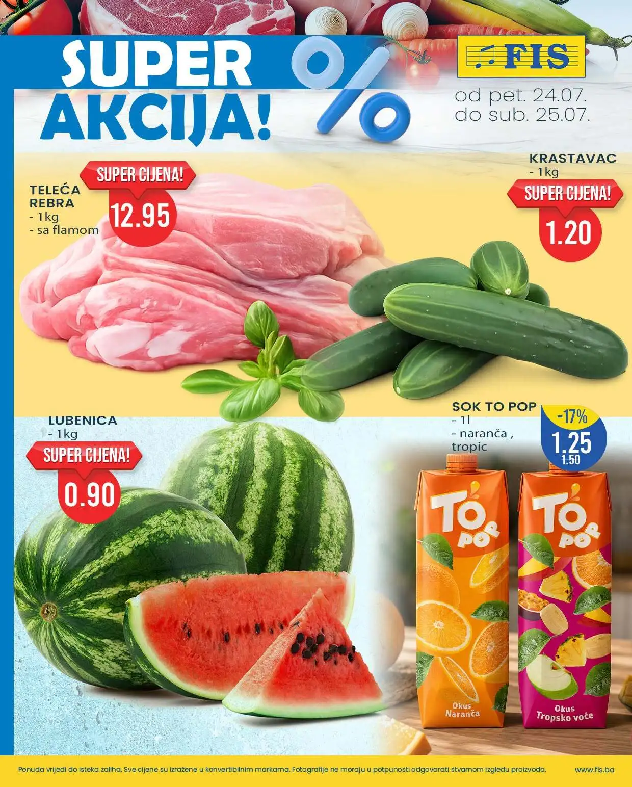 Fis vikend akcija 24-25.7.2026. - str. 1