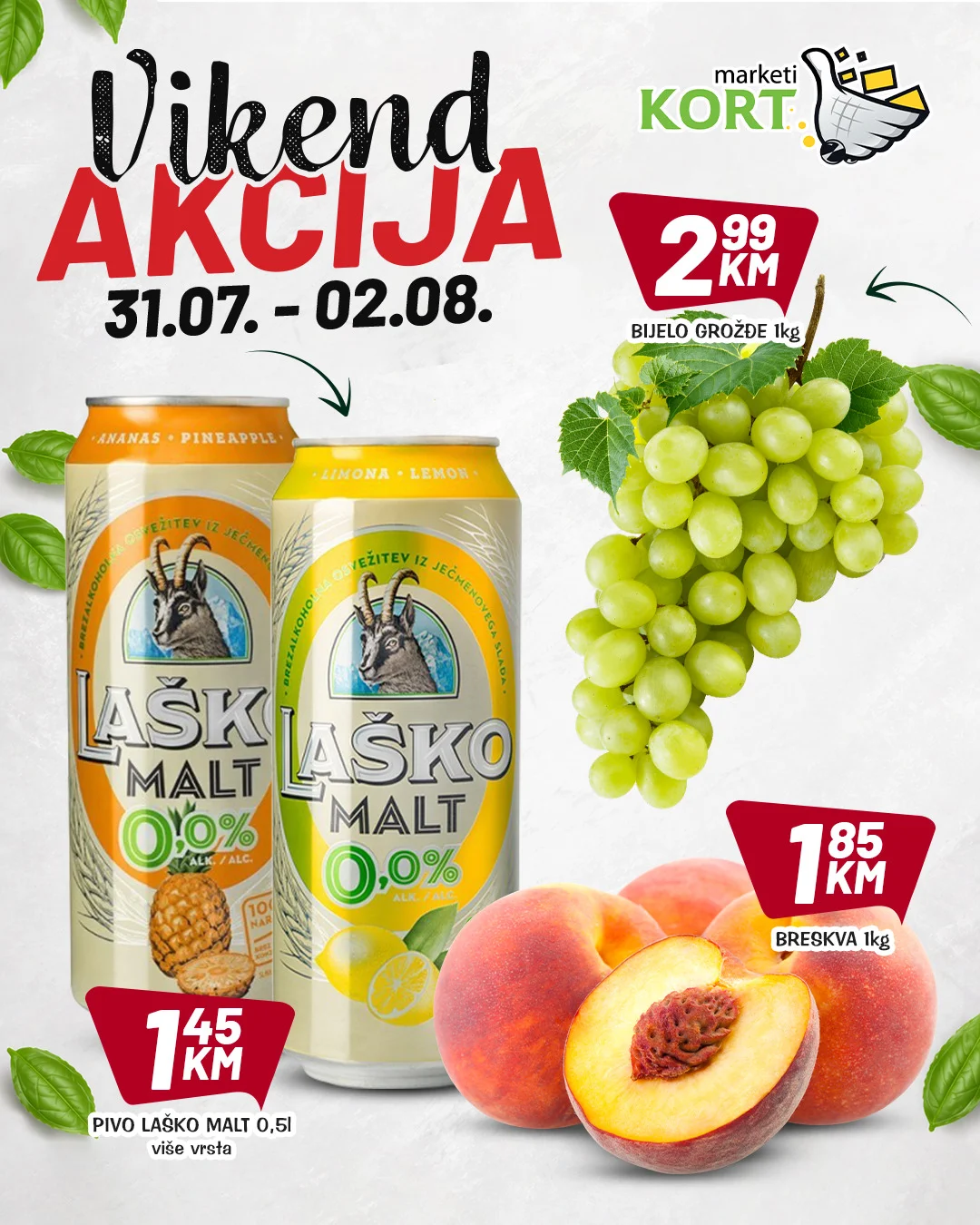 Kort vikend akcija 31.7-2.8.2026. - str. 2