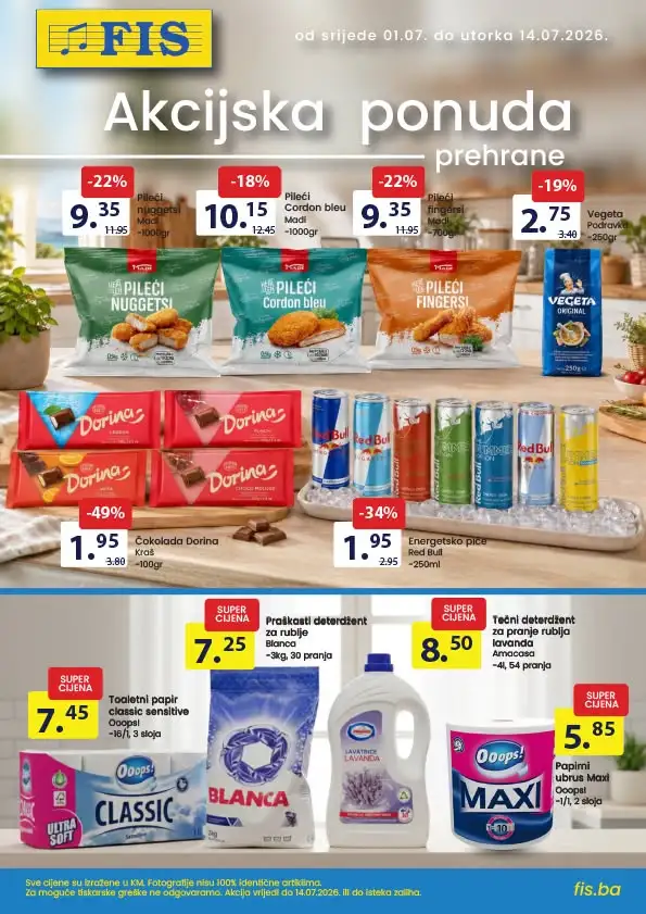 Fis katalog PREHRANA I HEMIJA 1-14.7.2026. - str. 1