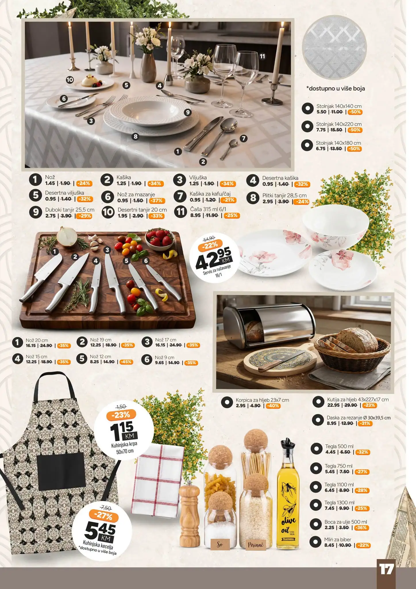 Bingo katalog NAMJEŠTAJA SVE ZA DOM 14.7-21.8.2026. - str. 17
