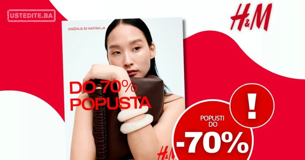 H&M SNIŽENJE DO 70% -