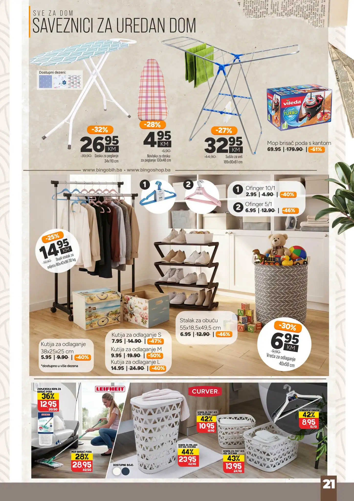 Bingo katalog NAMJEŠTAJA SVE ZA DOM 14.7-21.8.2026. - str. 21