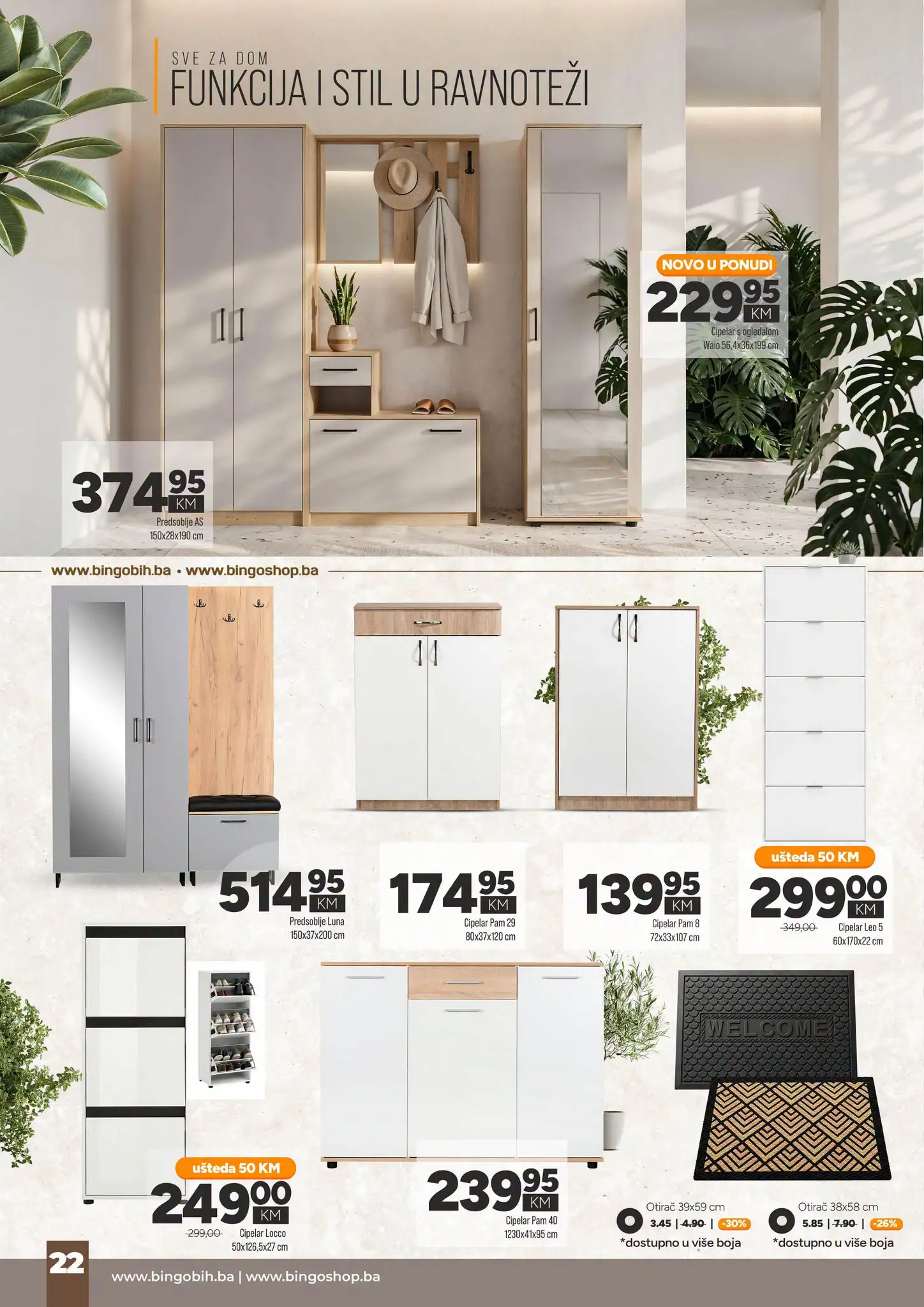 Bingo katalog NAMJEŠTAJA SVE ZA DOM 14.7-21.8.2026. - str. 22