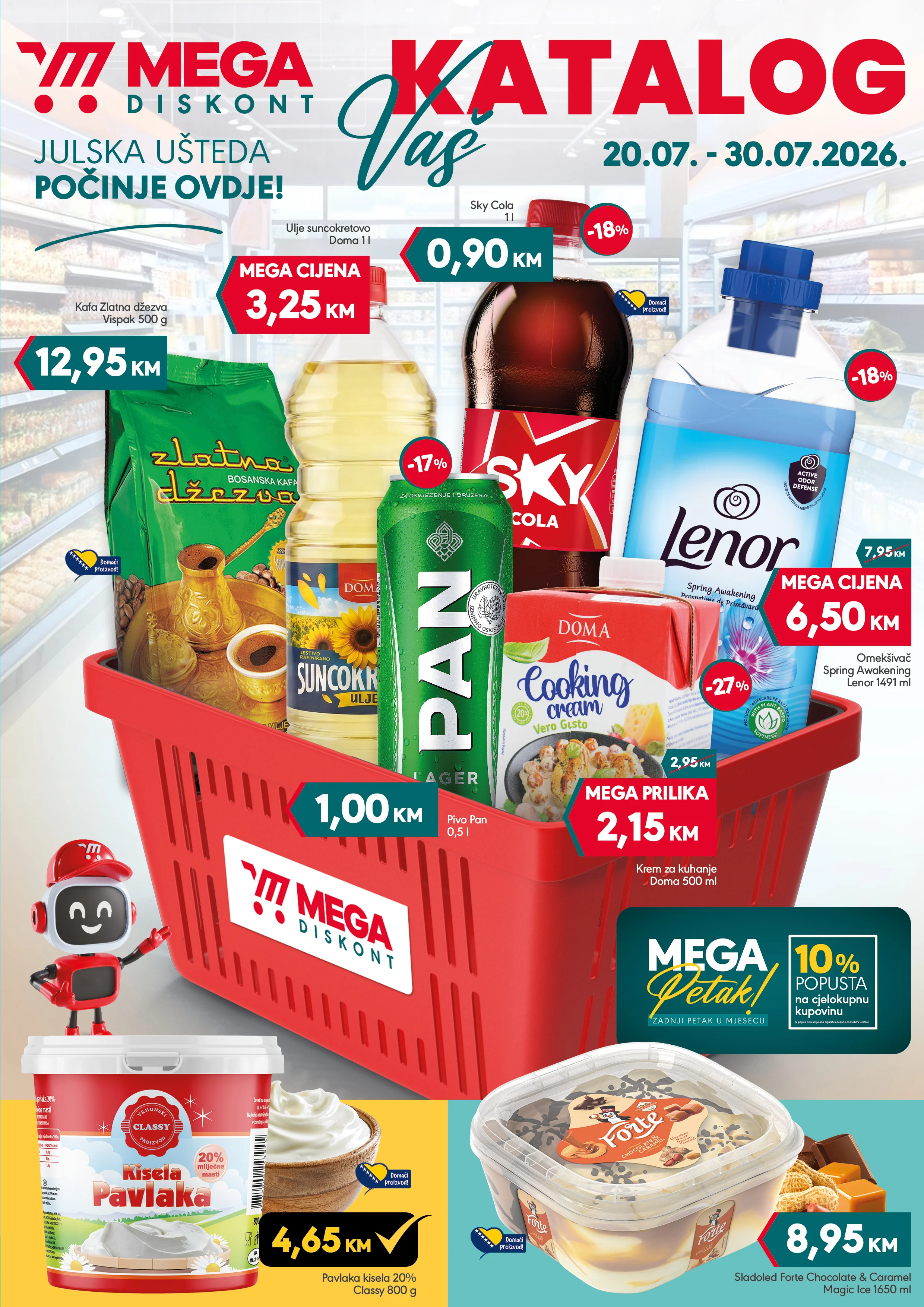 Mega Diskont katalog 20-30.7.20026. - str. 1