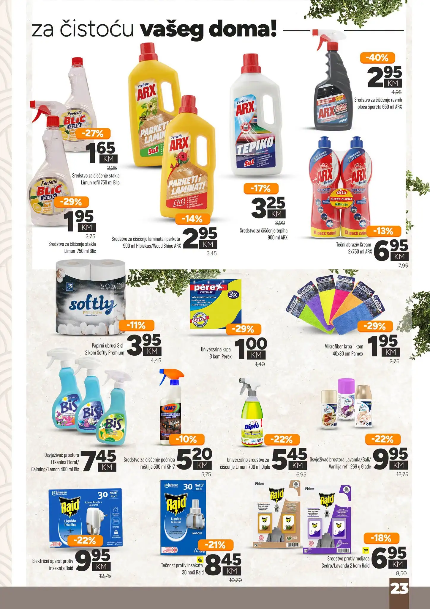 Bingo katalog NAMJEŠTAJA SVE ZA DOM 14.7-21.8.2026. - str. 23