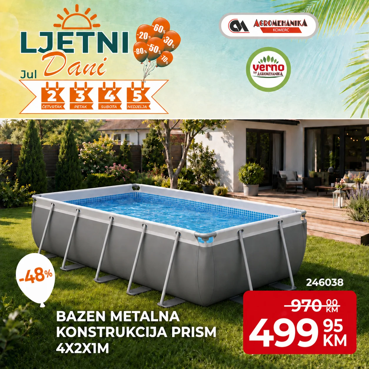 Verno by Agromehanika akcija LJETNI DANI 2-5.7.2026. - str. 1