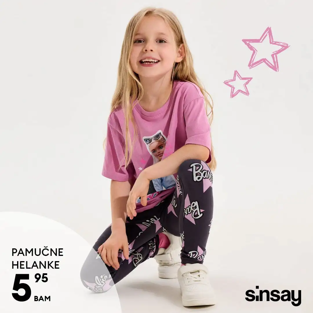 Sinsay akcija ODJEĆA ZA DJEVOJČICE juli/august2026. - str. 3
