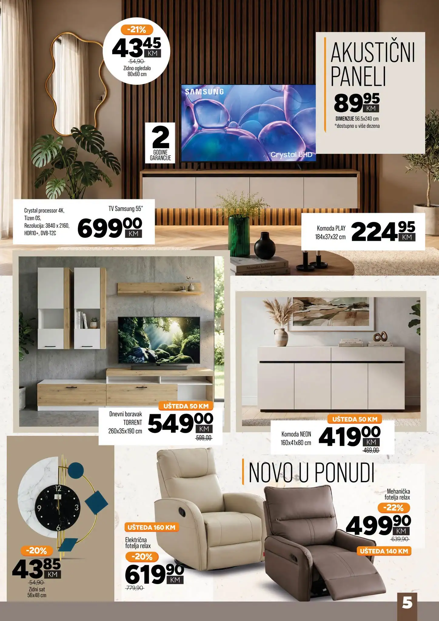 Bingo katalog NAMJEŠTAJA SVE ZA DOM 14.7-21.8.2026. - str. 5