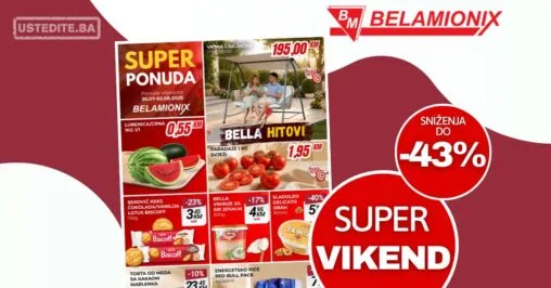 Belamionix vikend akcija 30.7-2.8.2026.