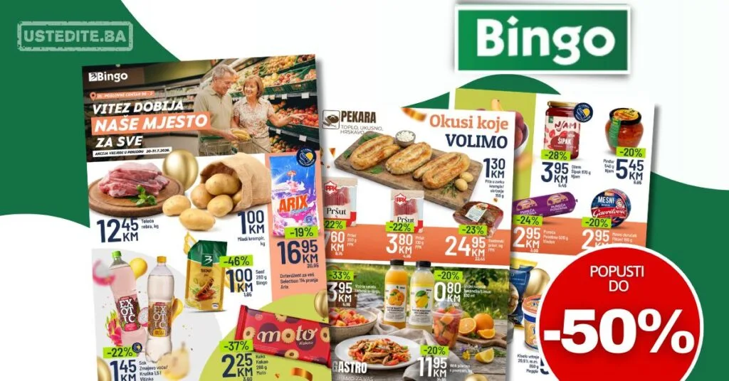 Bingo katalog VITEZ 20-21.7.2026.