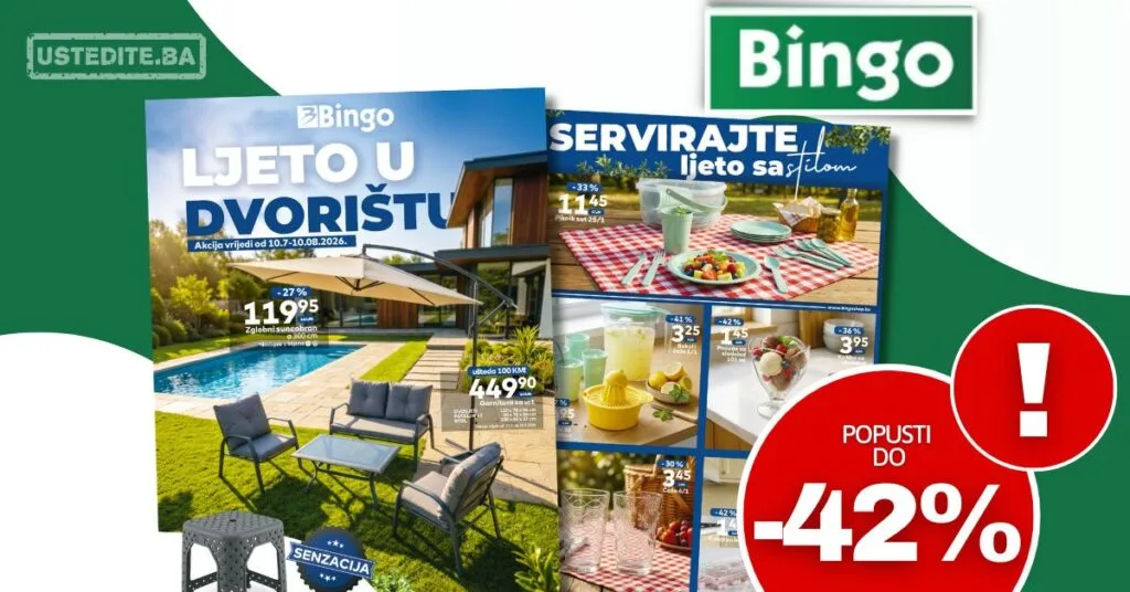 Bingo katalog LJETO U DVORIŠTU 10.7-10.8.2026.
