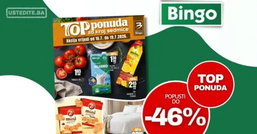 Bingo vikend akcija 16-19.7.2026.