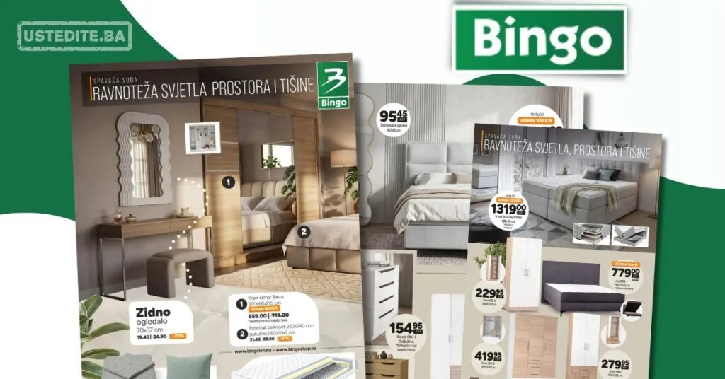 Bingo namještaj SPAVAĆA SOBA