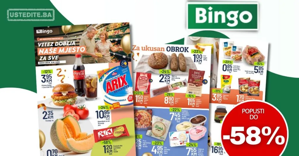 Bingo katalog VITEZ 8-18.7.2026.