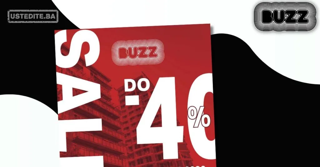 BUZZ SEZONSKO SNIŽENJE 20.7-9.8.2026.