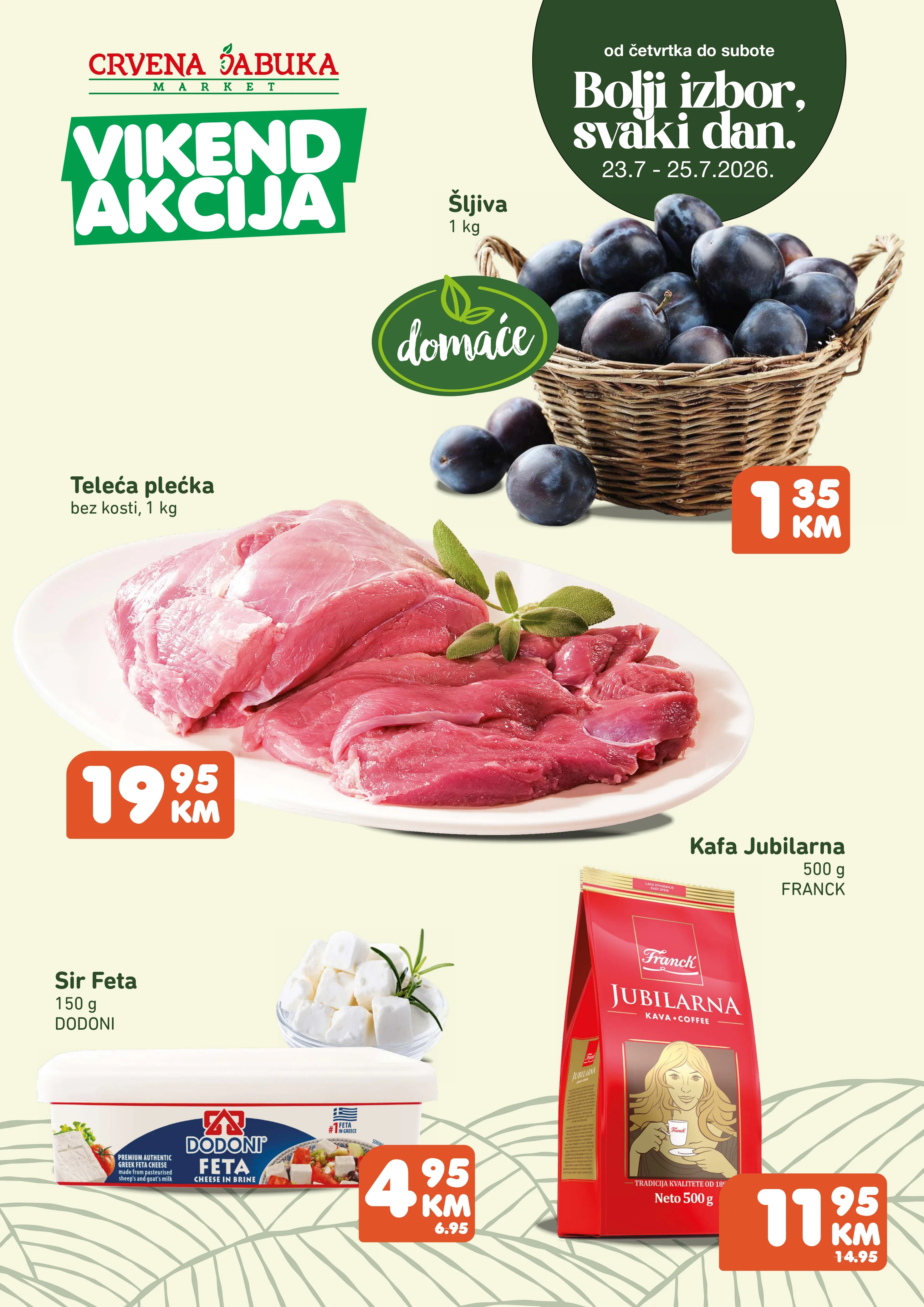 Crvena jabuka vikend akcija 23-25.7.2026. - str. 1