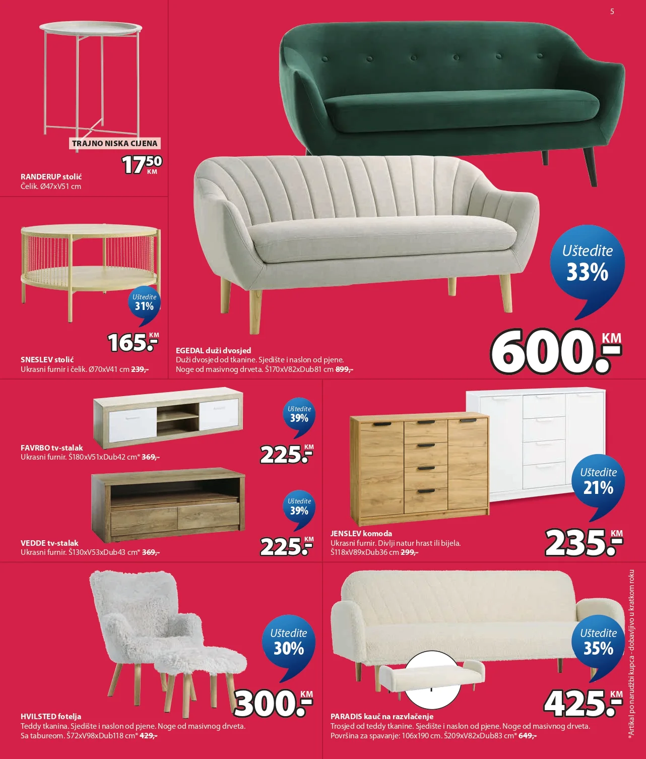 Jysk katalog RASPRODAJA BAŠTENSKIH ARTIKALA 29.7-1.9.2026. - str. 6