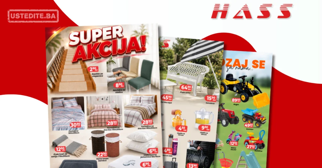 Hass komerc Zenica SUPER AKCIJA – od 21.7.2026. do isteka zaliha