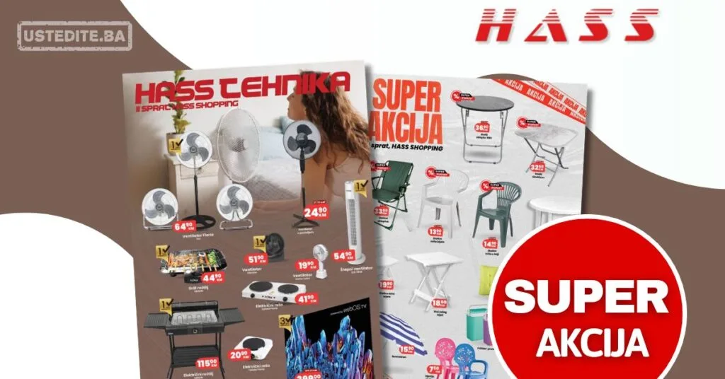 Hass komerc SUPER AKCIJA – od 6.7.2026. do isteka zaliha