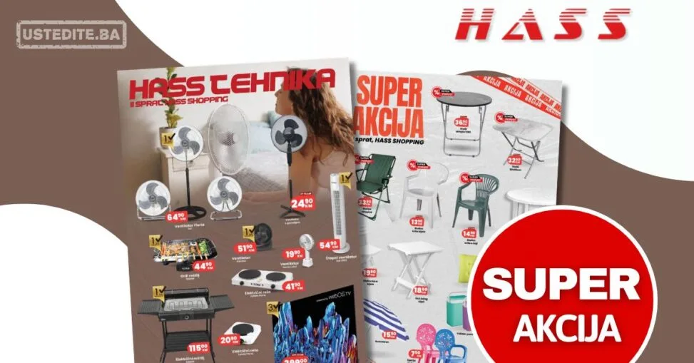 Hass komerc SUPER AKCIJA – od 6.7.2026. do isteka zaliha