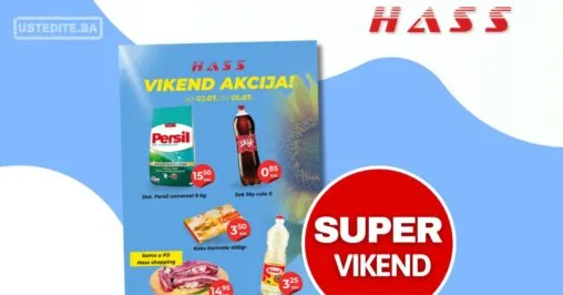 Hass komerc Zenica vikend akcija 2-5.7.2026.
