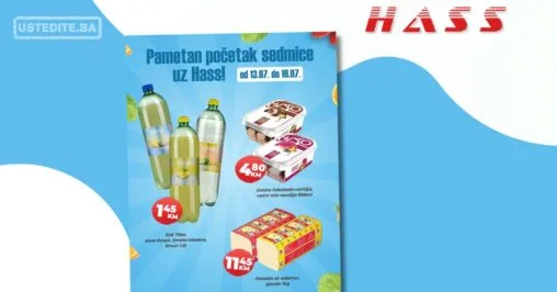Hass komerc Zenica akcija za početak sedmice 13-16.7.2026.